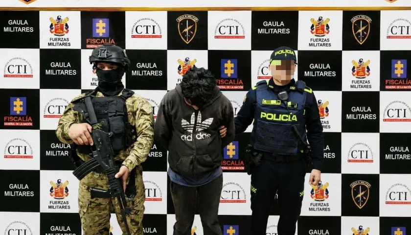 Capturado por el delito de secuestro simple. 