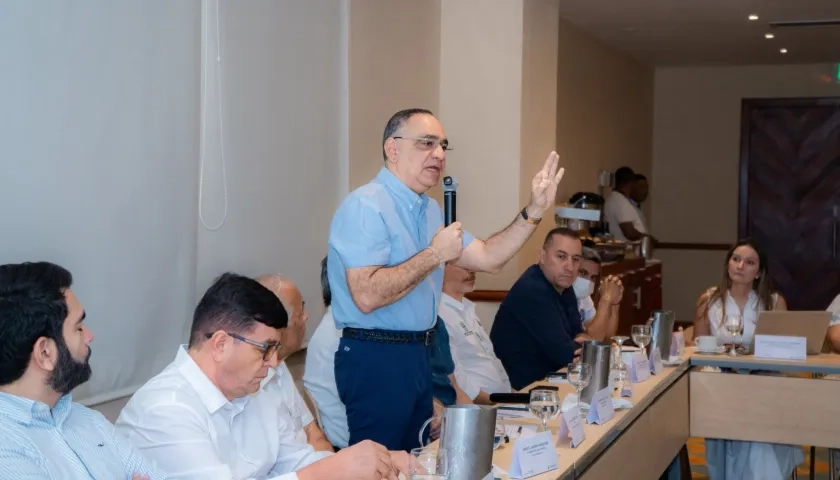 Carlos Pinedo, alcalde de Santa Marta.