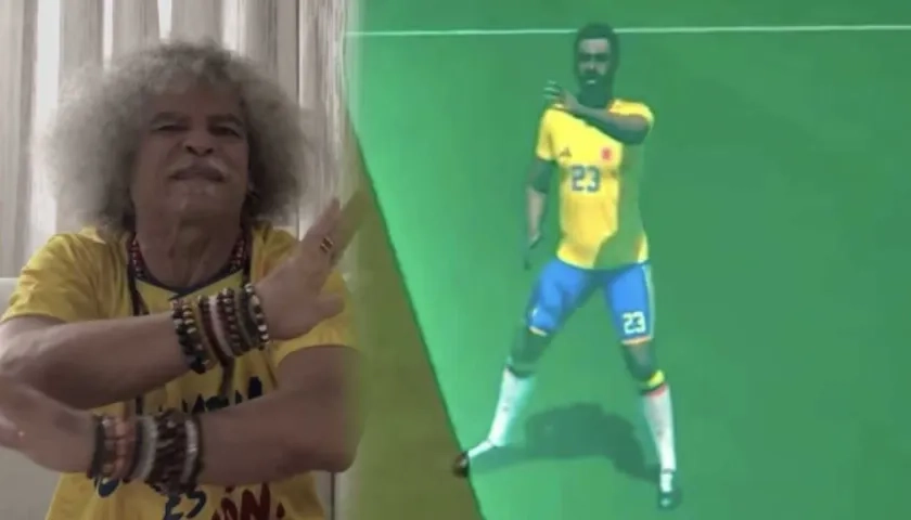 Carlos Valderrama y acción anulada a Dávinson Sánchez.