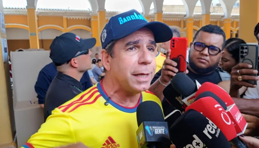 El Alcalde de Barranquilla, Alex Char.