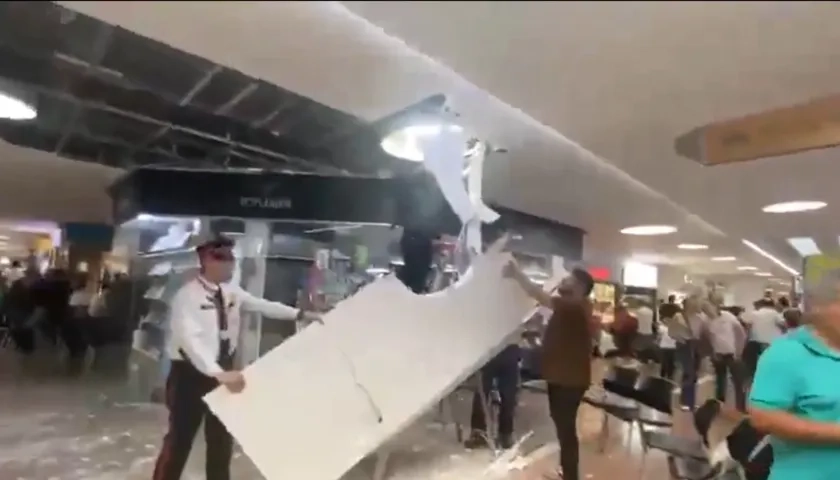 Imagen de la emergencia.