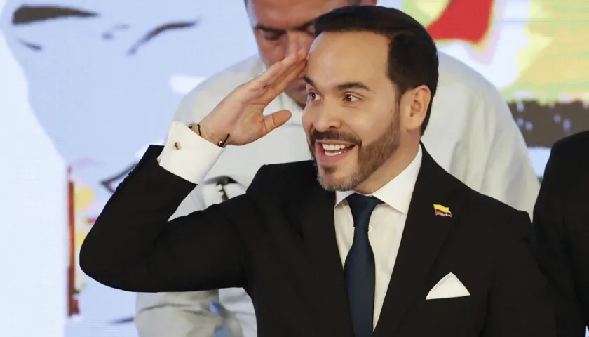 El Presidente electo Abelardo De La Espriella.