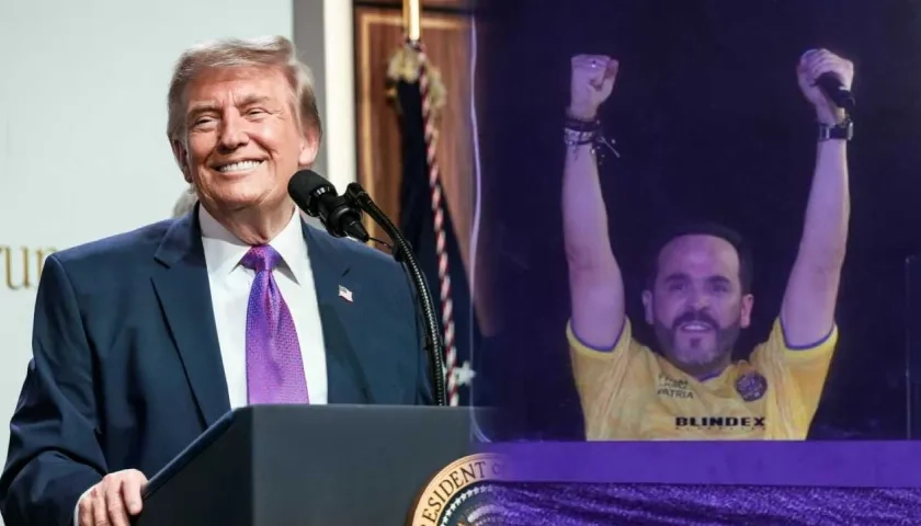 Donald Trump y Abelardo De La Espriella.