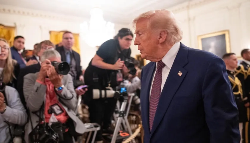 Donald Trump, presidente de Estados Unidos.