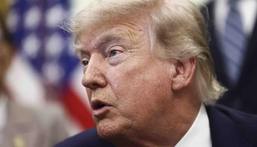 Donald Trump, Presidente de Estados Unidos.