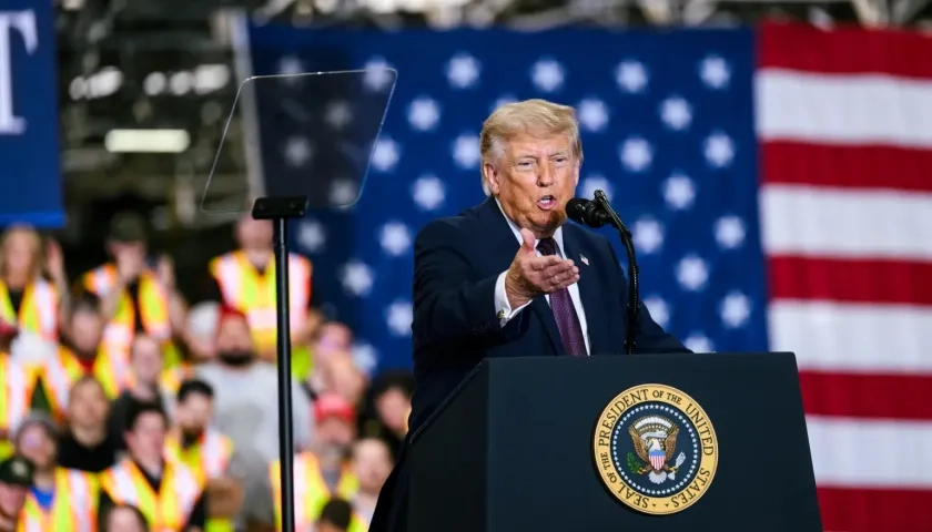 Donald Trump, presidente de Estados Unidos.