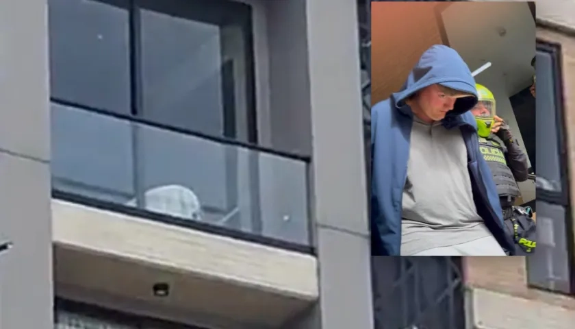 El capturado y el lugar en donde se presentó el hecho