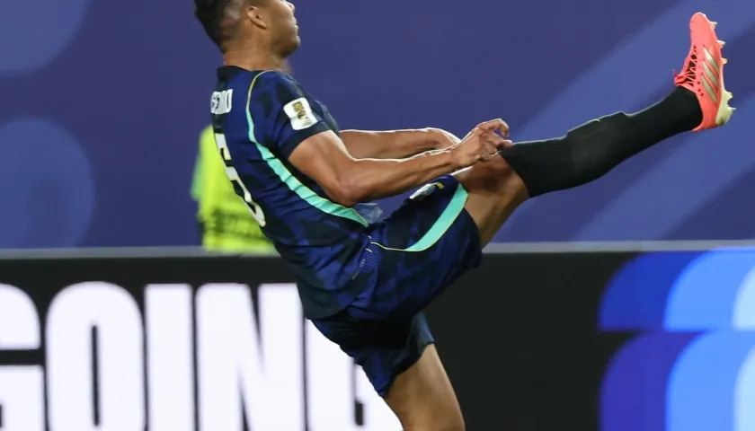 El jugador brasileño Casemiro.
