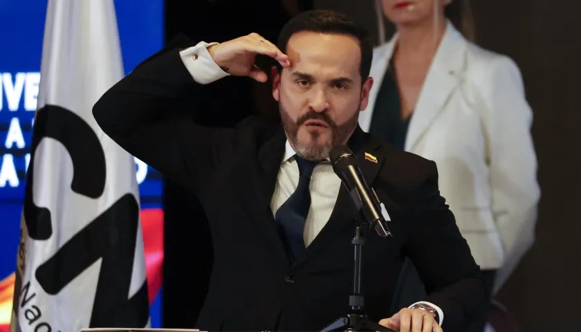 El presidente electo Abelardo De La Espriella.