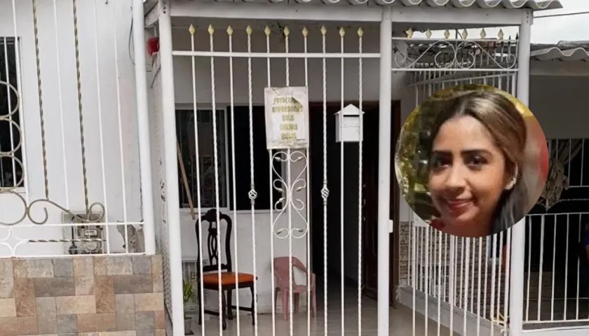 Vivienda donde residía Eliana Raquel Medrano Soto.