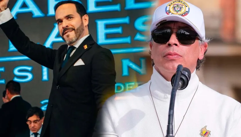 Abelardo De La Espriella y Gustavo Petro.