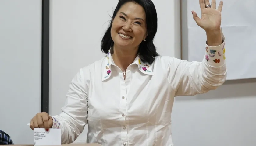Keiko Fujimori.