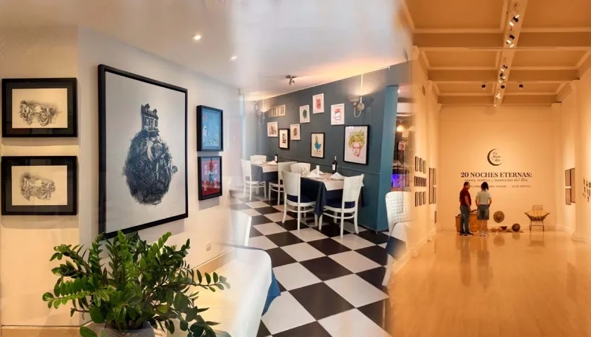 Galería Musa, Restaurante - Galería Nonna Rosa y Galería de la Aduana.