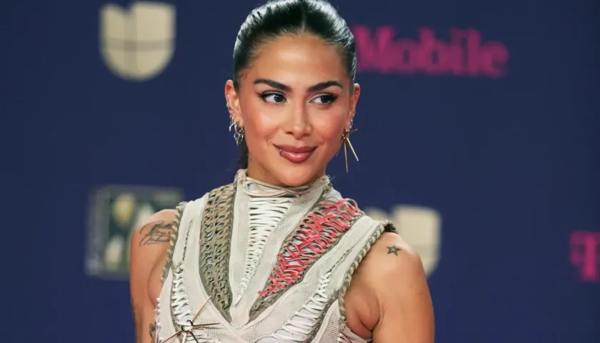 La actriz y cantante Greeicy Rendón. 