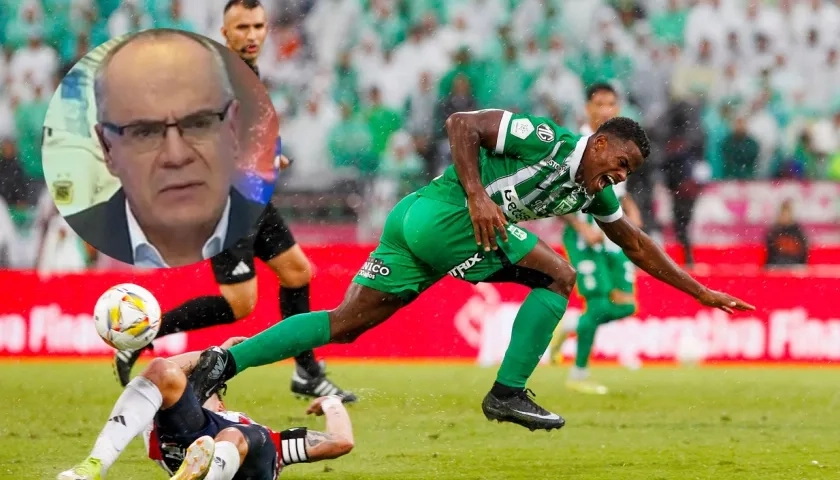 Hincha hirió a Juan José Peláez tras atacar cabina de transmisión en el Atanasio Giradot
