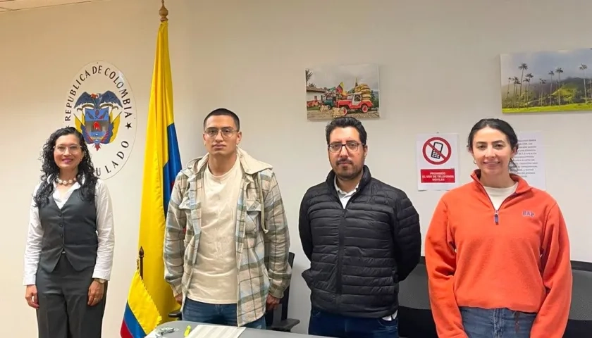 Instalación del puesto de votación en Auckland, Nueva Zelanda.