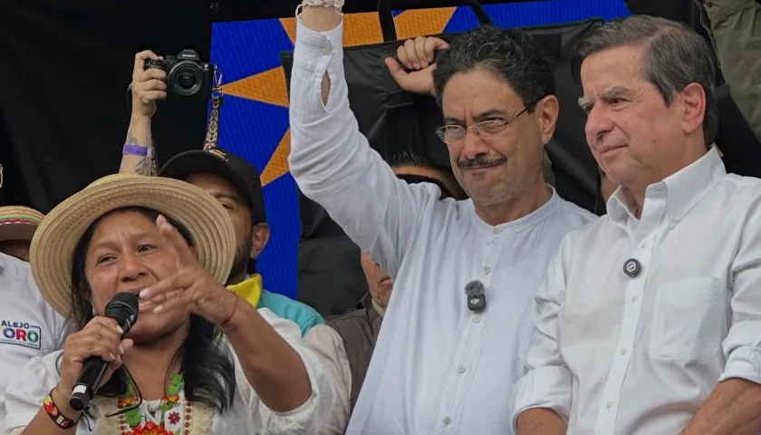 Iván Cepeda y Juan Fernando Cristo.