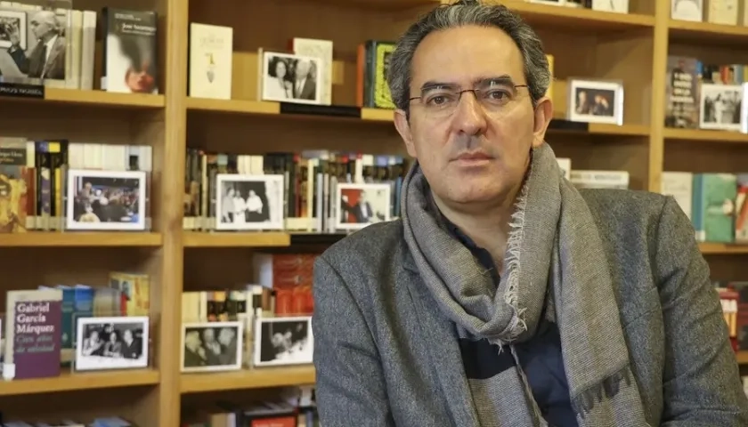 Juan Gabriel Vásquez, escritor. 