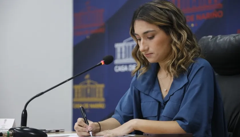 Laura Sarabia. 