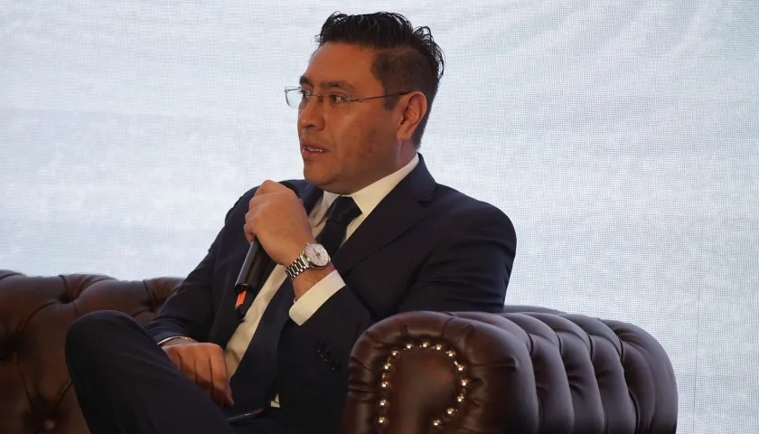 Magistrado Cristian Quiroz, presidente del CNE.