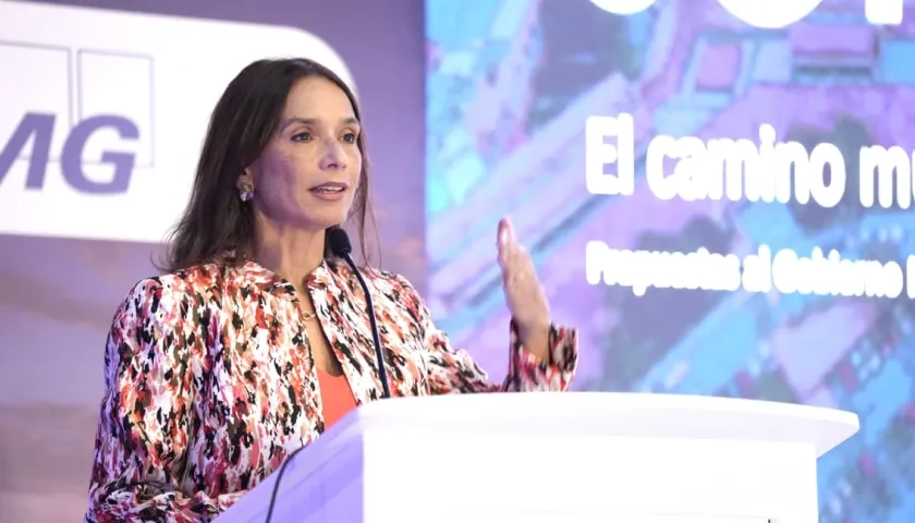María Consuelo Araújo, presidenta Ejecutiva de la Cámara Colombiana de la Infraestructura (CCI).