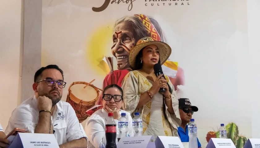La senadora Martha Peralta.