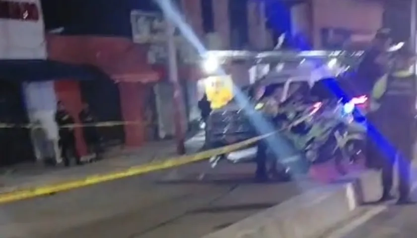 Lugar de la masacre.