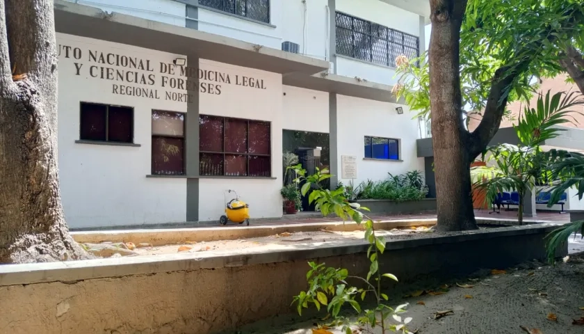 Fachada de Medicina Legal en Barranquilla. 