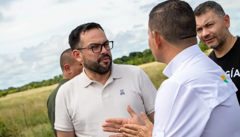 El Ministro de Minas y Energía, Edwin Palma.