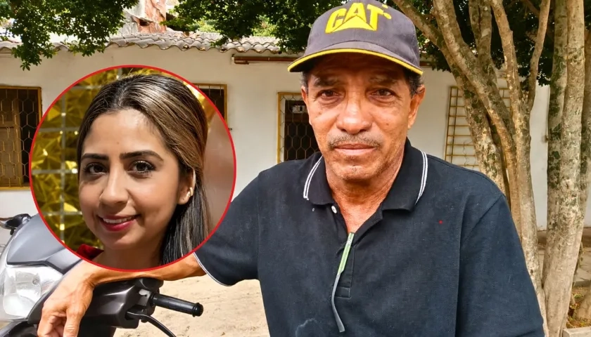 Néstor Julio Medrano Arrieta, papá de Eliana Raquel Medrano.