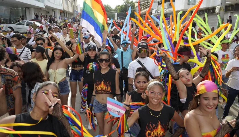 Día Internacional de Orgullo LGBTIQ+ en Barranquilla.