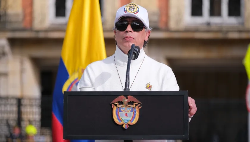 El Presidente Gustavo Petro.