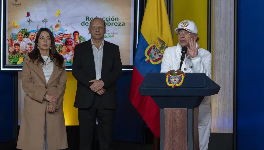 El Presidente Gustavo Petro.
