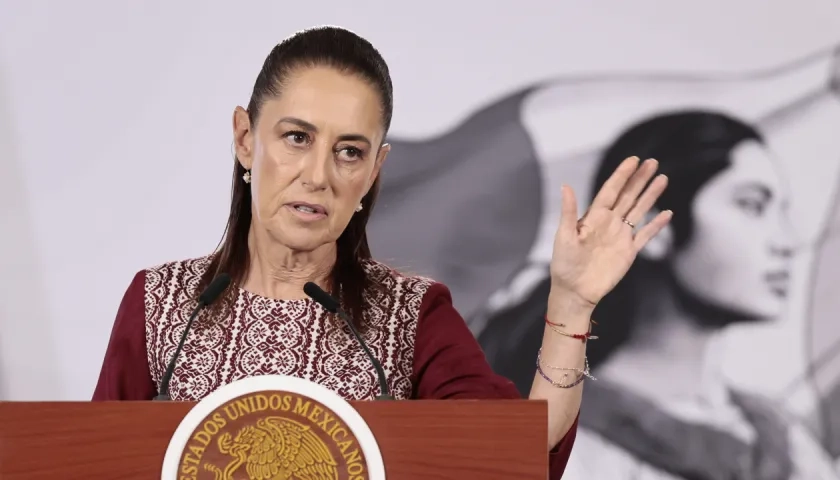 La presidenta de México, Claudia Sheinbaum.