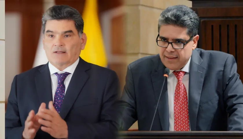 Gregorio Eljach y Carlos Hernán Rodríguez. 