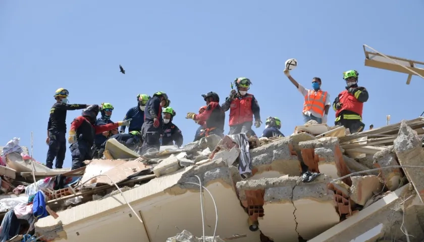 USAR COL-1, Equipo Élite de Búsqueda y Rescate, en Venezuela. 