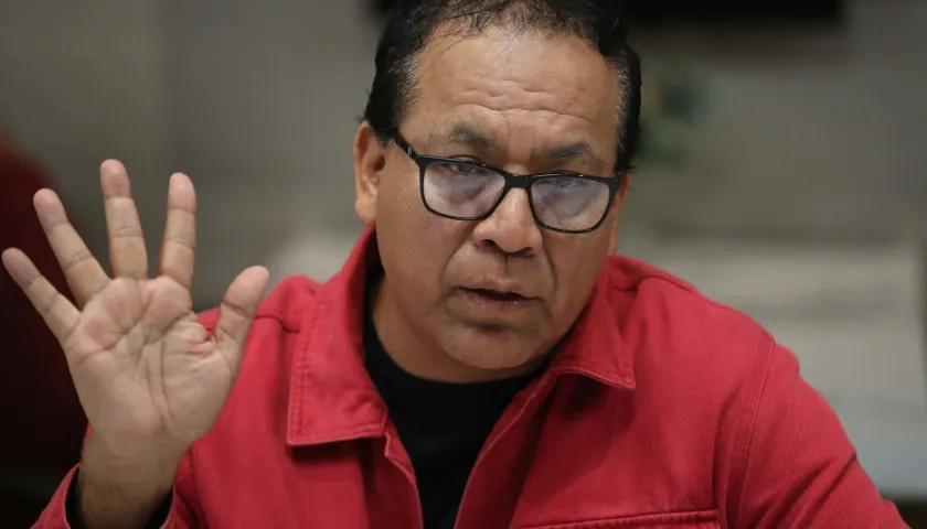 El candidato Roberto Sánchez
