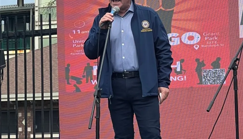 Senador estadounidense Jesús 'Chuy' García.