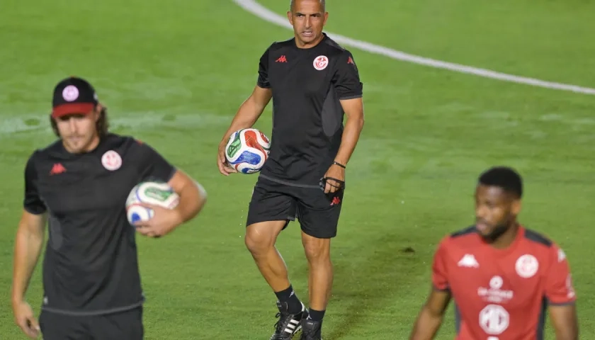 El seleccionador Túnez, Sabri Lamouchi.