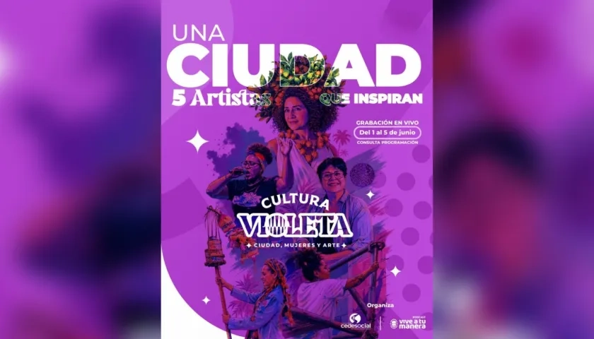 'Cultura violeta': un espacio para el arte, la diversidad y la transformación urbana