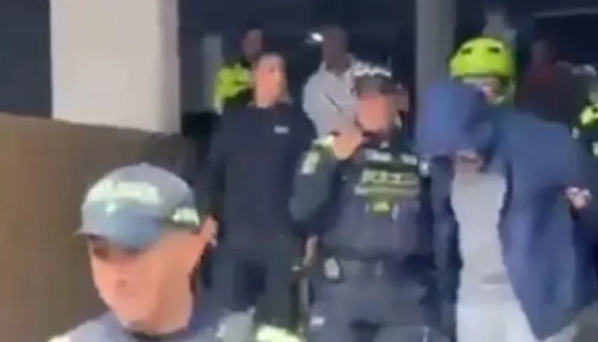 El capturado y el lugar en donde se presentó el hecho.