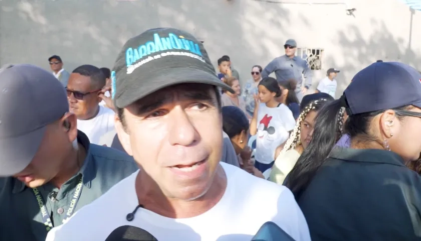 El Alcalde Alex Char.