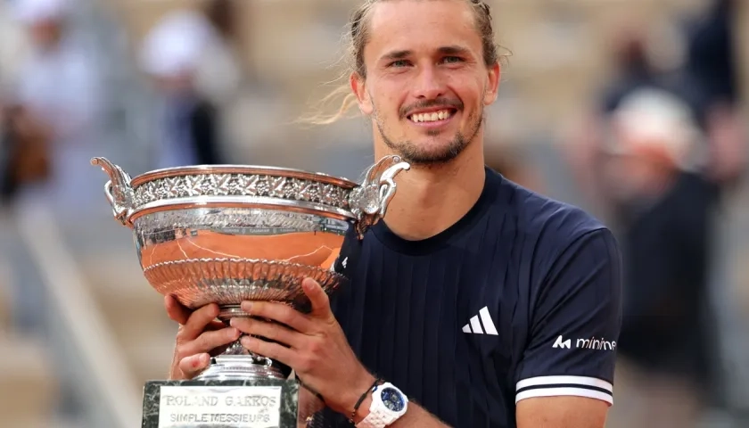 El alemán Alexander Zverev.
