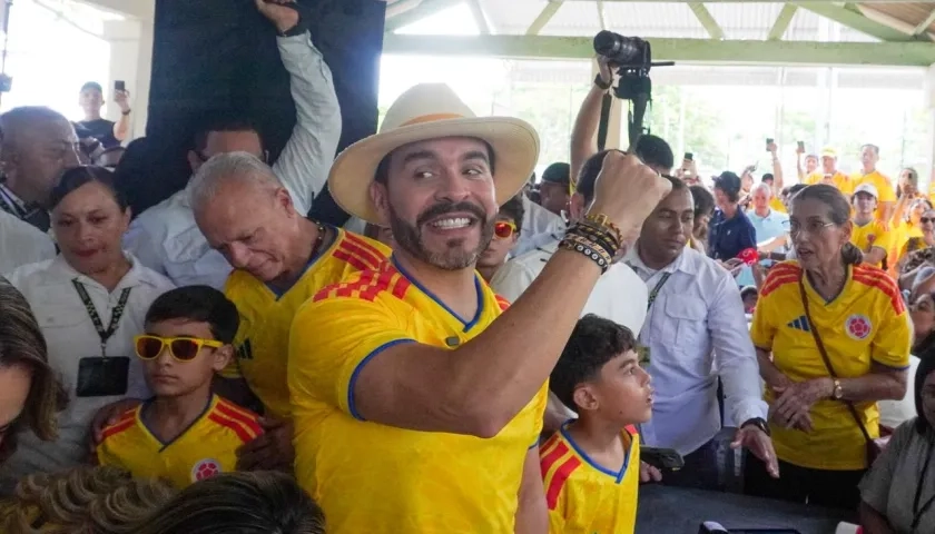 Abelardo De la Espriella, presidente electo según preconteo. 