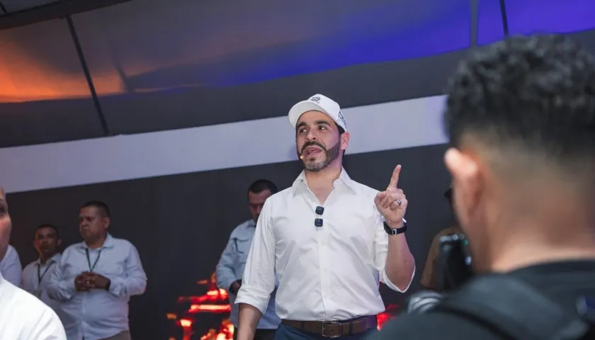 Abelardo De la Espriella, candidato presidencial. 