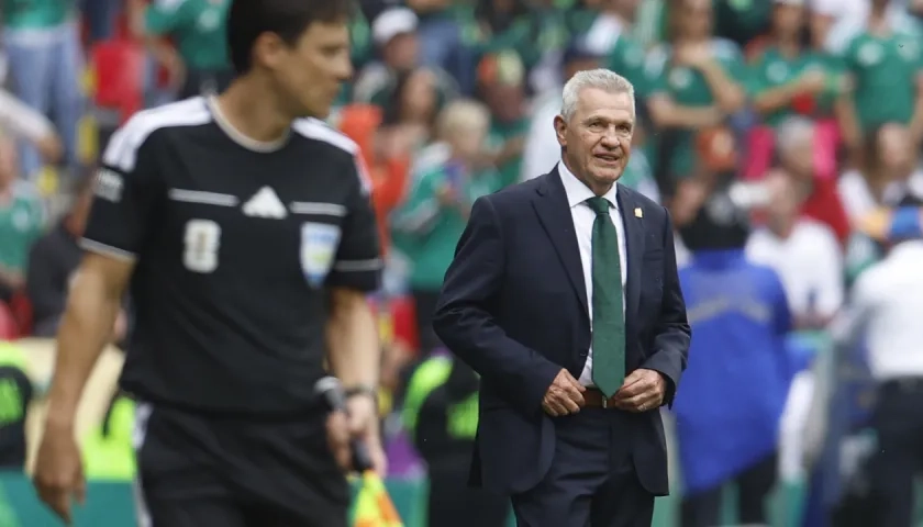 Javier Aguirre, entrenador de la selección mexicana. 
