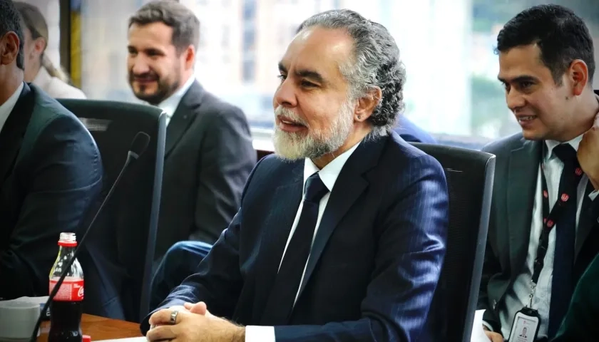 Armando Benedetti, ministro del Interior. 