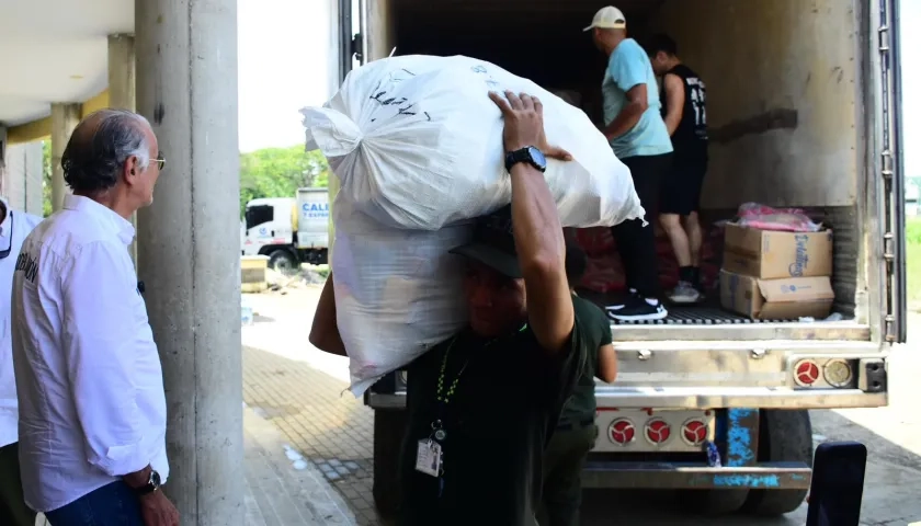 Centro de acopio de donaciones estará ubicado en La Galería de la Plaza de la Paz. 
