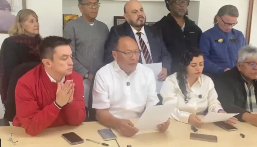 Comité que venía promoviendo la Constituyente. 