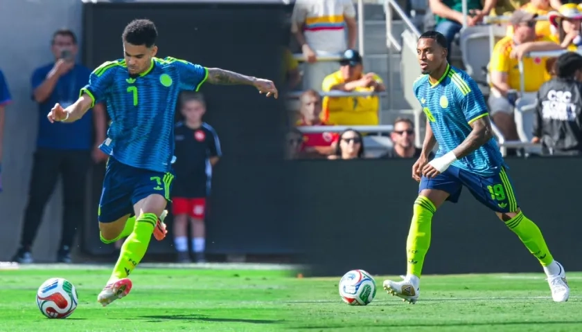 Luis Díaz y Willer Ditta, exjugadores del Junior en la Selección Colombia en el Mundial 2026.